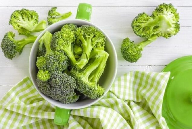 broccoli sa usa ka diyeta nga tipo sa dugo