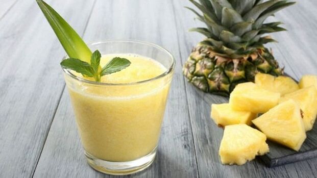 pineapple smoothie sa usa ka blood type diet